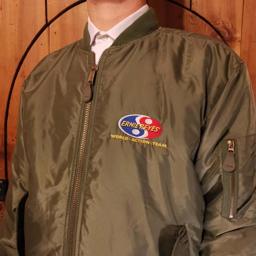 Ernie Reyes' World Action Team MA-1 Bomber Jacket